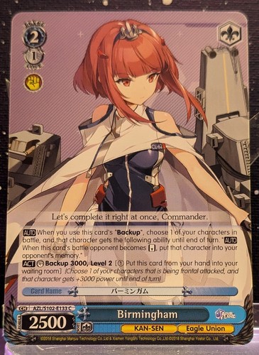 Weiss Schwarz Azur Lane English Edition Singles - BLUE || Choose your Kan-Sen! - Picture 36 of 43