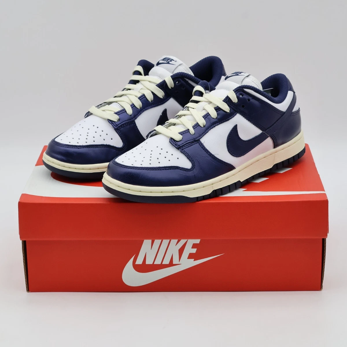Nike Dunk Low Vintage Navy W for sale | eBay