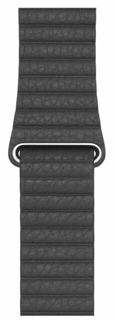 apple leather loop black