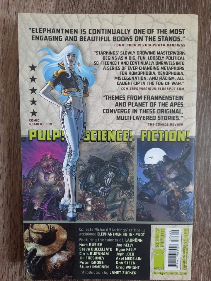 Elephantmen por Images cómics novelas gráficas Vol.1-3 Foto 3 de 4