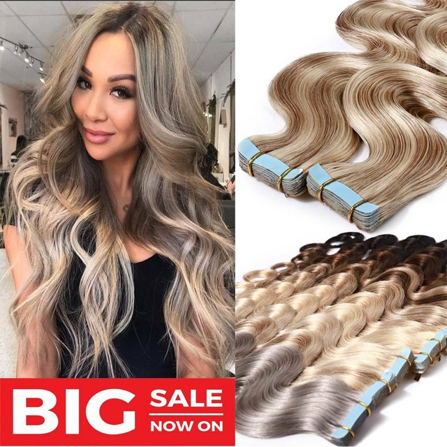 Indique Virgin Hair Extensions Sea Tahitian Wave 16 Inch 4oz 100