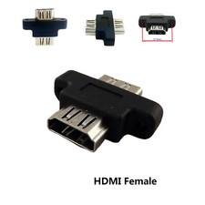 10x HDMI Female To Female Adapter Panel Mount Extension Coupler Convertor 1080p