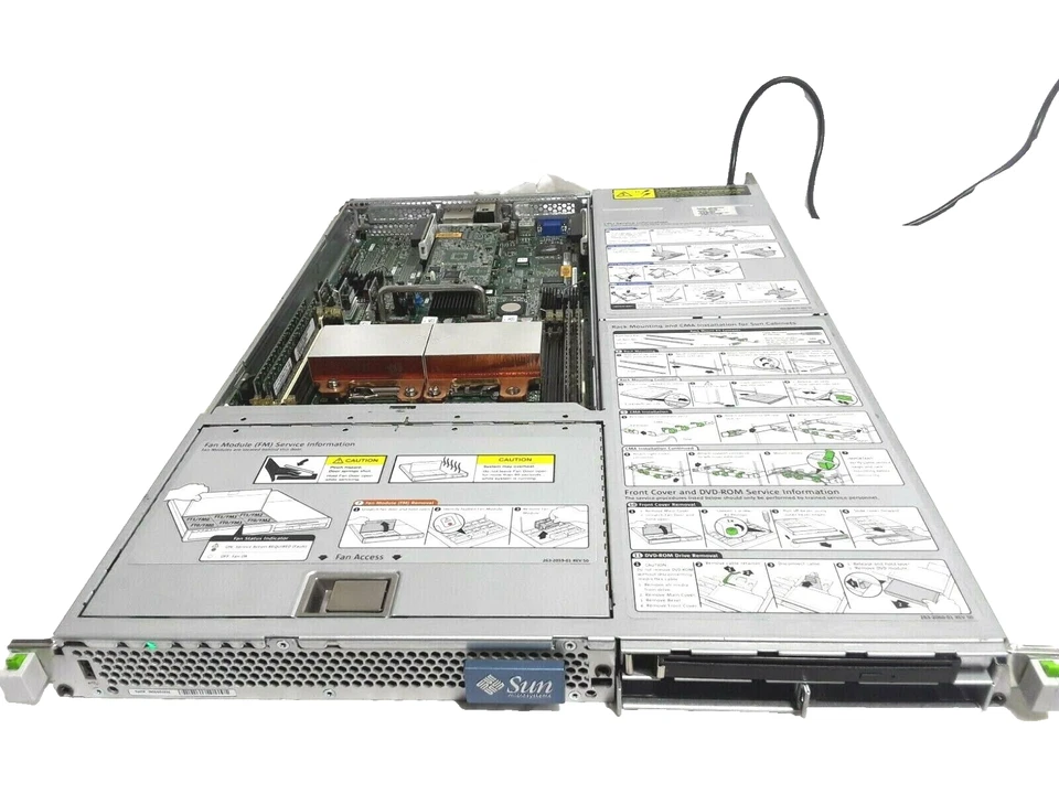 SUN Microsystems GS1 Dual core AMD Opteron Server POWER ON. - Image 3 of 4