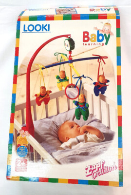 Zapf Creation Baby MOBILE  LOOKI Learning - Puppen + Spieluhr Vintage OVP Neuw.