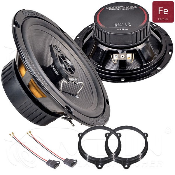 Ground Zero Lautsprecher FüR Renault Clio Iv Ab 2014 Front Vorn TüR 120W #B1EH-image