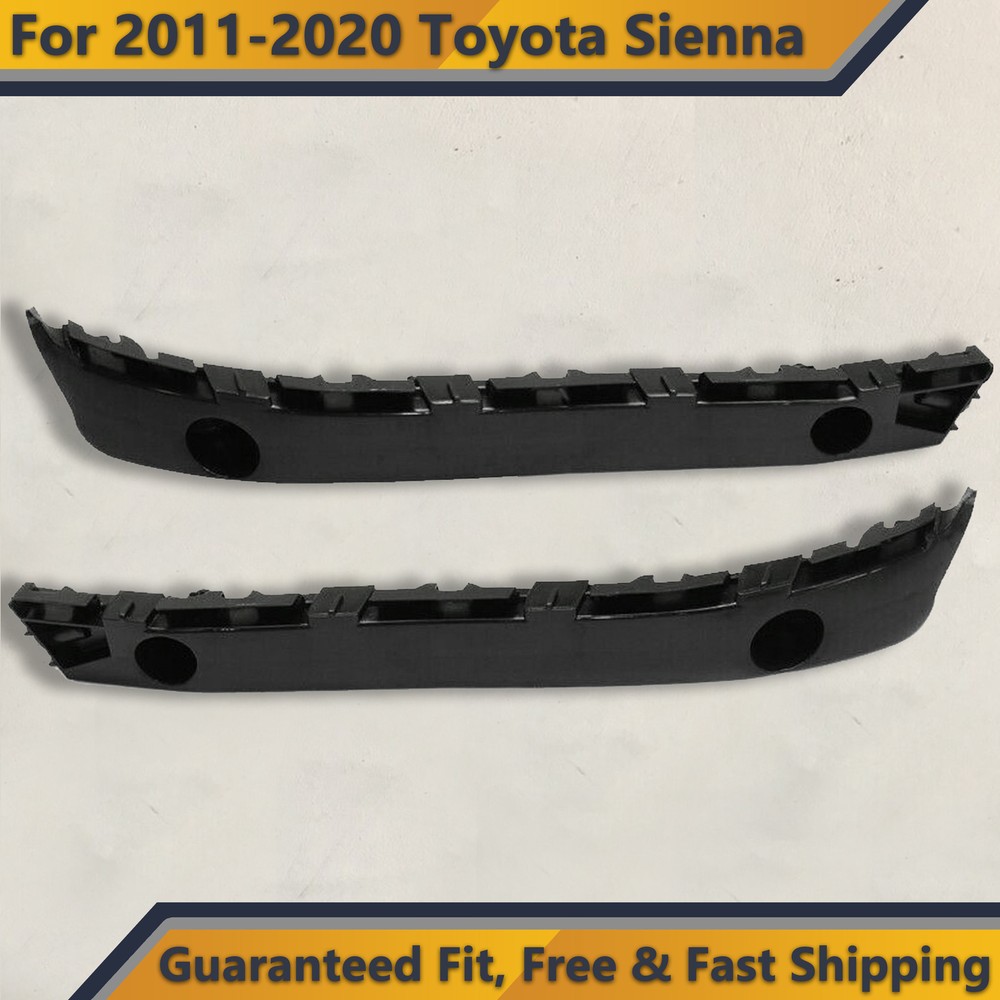 Front Bumper Cover Retainer Brackets Replacement For 2011 2020 Toyota Sienna