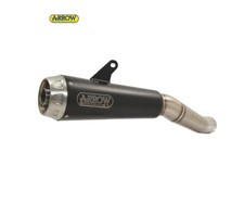 Terminale Scarico Arrow Pro-race Nero Aprilia Tuono 1100 V4 Factory 2019 > 2020