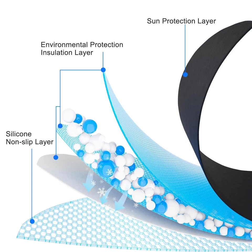 Cubierta antideslizante para tablero de instrumentos de auto para Hyundai Tucson 2016-2018 alfombrilla alfombrilla alfombra Foto 4 de 4