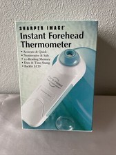 Sharper Image Instant Forehead Thermometer New Open Package