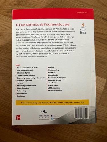 Java: A referência Completa - 第 2/2 張圖片