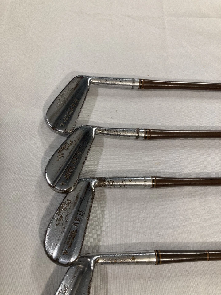 Vintage Wilson Top-Notch AFH Reg No. TNT 31522 & 31420 3-9 Iron Set 7 Golf Clubs - Image 4 of 4