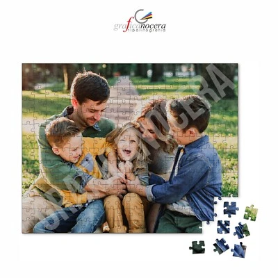 Puzzle personalizzato con la tua Foto famiglia idea Regalo Natale