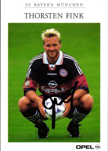 Carte postale 4624 Thorsten Fink, FC Bayern Munich ancienne avec scan au dos - Photo 1 sur 2