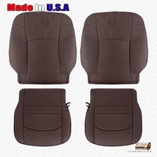 2013 to 2018 Fits Dodge Ram Driver & Passenger Bottoms-Tops Cloth Cover Brown