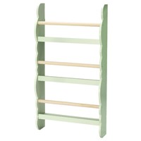 Kinder BüCherregal Wandregal BüCher-Organizer 3 Ablagen Kinderregal Kiefernholz