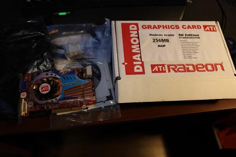 Diamond Radeon X1300 256MB AGP X1300AGP256SB - Image 3 of 4