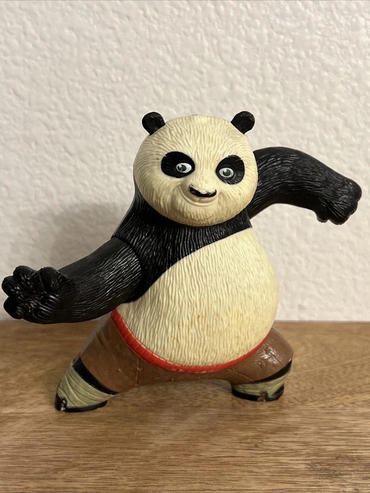 "Figura de acción de Kung Fu Panda 2008 McDonalds juguete de plástico (sin audio)" Foto 3 de 4