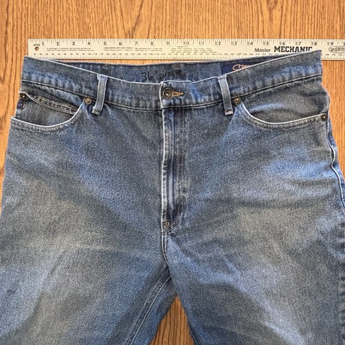 Vintage Pepe Jeans London Mens 36x32 (see Pics) Blue Baggy Straight Comfort Fit - Picture 11 of 11