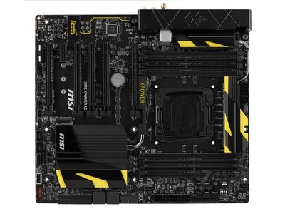 For MSI X99S XPOWER AC motherboard LGA2011-V3 X99 8*DDR4 128G E-ATX Tested oK