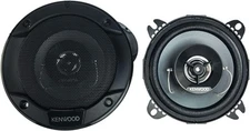 KFC-1066S 4" 2-Way Speaker 210W Peak 42W RMS 4Ω Coaxial Stereo 22 KHz Black
