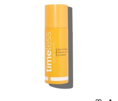 Timeless Skin Care 20% Vitamin C + E Ferulic Acid Serum  4oz/120ML SEALED