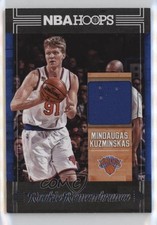 2017-18 Panini NBA Hoops Rookie Remembrance Mindaugas Kuzminskas #RR-MK ub2
