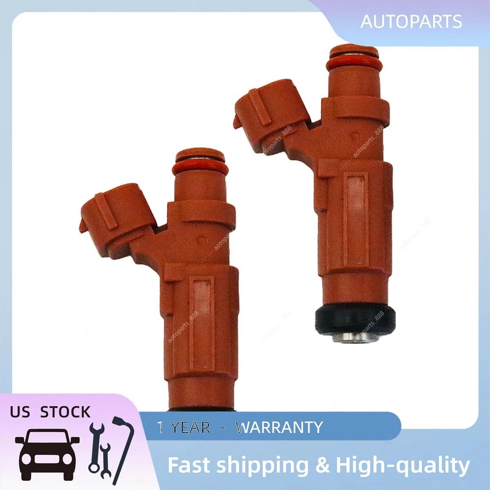 2x Fuel Injector 5YU-13761-00-00 For 2010-2014 Yamaha STRATOLINER DELUXE - Image 3 of 4