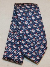 BOY'S VINEYARD VINES MADE IN U.S.A. BLUE/RED/WHITE WHALE MOTIF TIE - NWT - TIES.