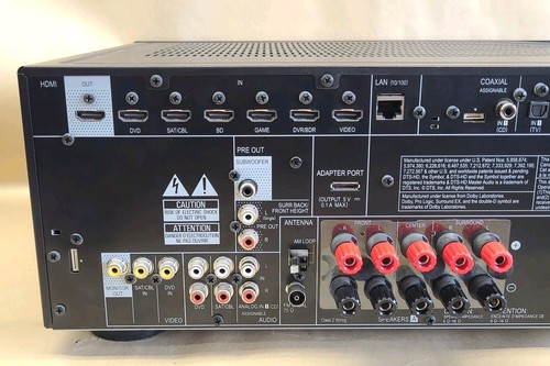 Pioneer VSX-822 5.1 Ch Network HDMI Home Theater Surround Sound Receiver Stereo - Picture 7 of 9