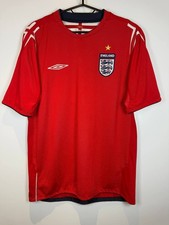 England | UMBRO | Shirt jersey | Red | Size : M | Vintage 2004-2006