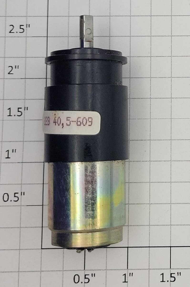 Faulhaber 2230V009SL 3 Volt DC Micromotor Geared Can Motor without Wires