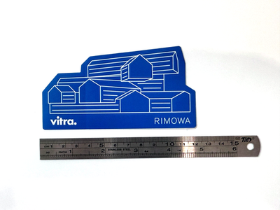 RIMOWA x Vitra 2025 Sticker Set Full 6pcs Limited Collab Sealed