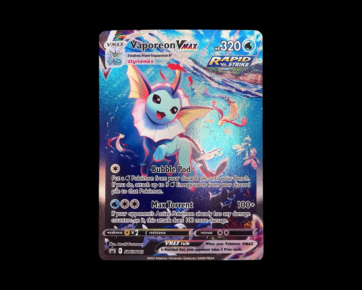 Vaporeon VMAX Pokémon TCG Cards for sale | eBay