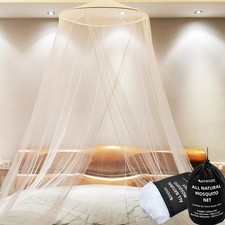 Mosquito Net Canopy Dome Bed Net for Bed Single to King Size Size Home Bedding