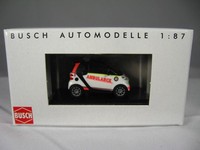 Busch 46162 Smart Fortwo 2007 Ambulance 1:87 Neu + Ovp