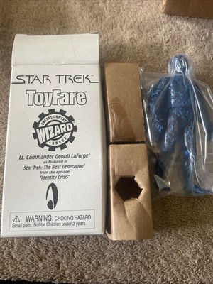 Wizard Toyfare - Star Trek Lt. Commander Geordi LaForge Identity Crisis