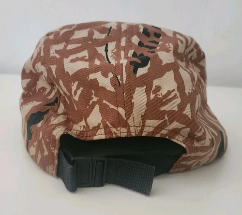 Casquette de camp camouflage SS13 Supreme Reed 2013 chapeau vintage boîte rouge logo camouflage 