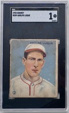 1933 Goudey Big League Chewing Gum - R319 Adolfo Luque #209 NY Giants SGC 1