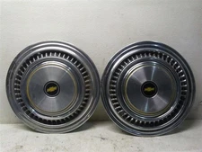 2 Wheel Covers Hub Cap 15" Wheel Fits 1975-91 GMC 1500 2500 VAN 