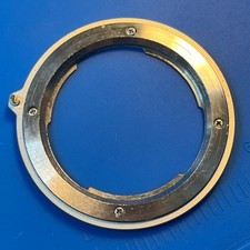 Minolta SR-T 101 Bayonet Lens Mount Ring Flange w/ 4 Screws  Shim OEM 