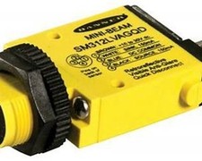 BANNER SM312LVAGQD 26913 MINI-BEAM Photoelectric Sensor 10-30VDC M12 NPN PNP