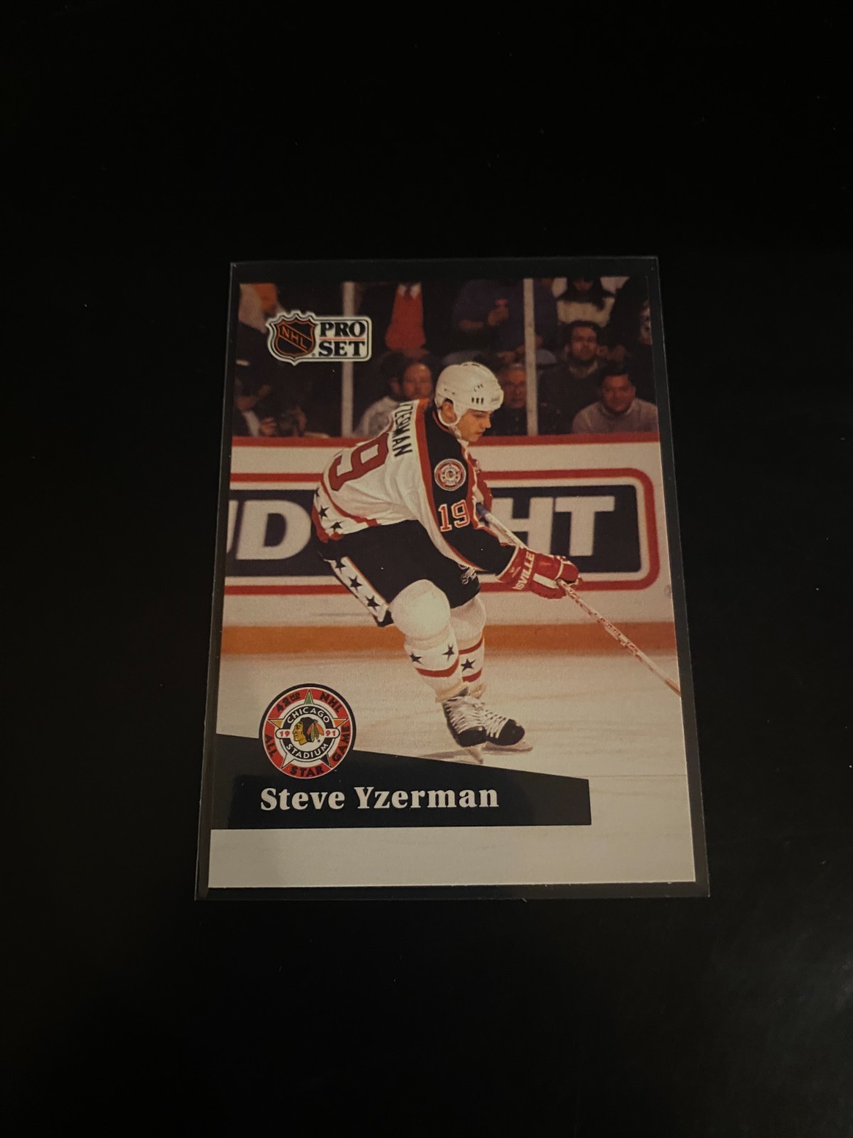 Steve Yzerman 1991  Pro Set Campbell Conference Red Wings 281