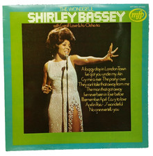 Shirley Bassey The Wonderful Shirley Bassey Record LP Vinyl 1959 Jazz Pop Ballad