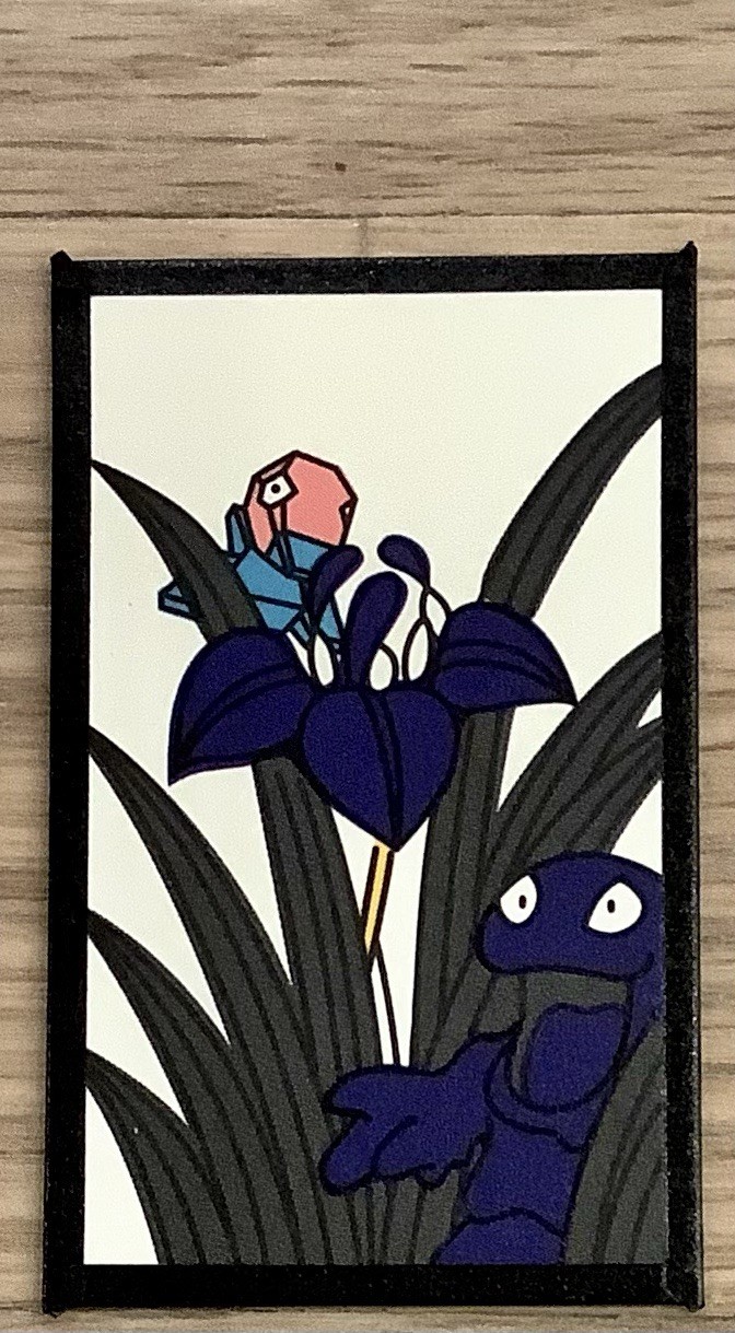 2013 Pokemon Hanafuda Kanto May Grimer/Porygon NM