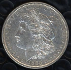 1885 MORGAN SILVER DOLLAR ~ EXTREMELY FINE TO AU CONDITION ~ 1c START