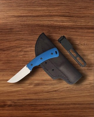 Three Rivers Mfg. (TRM) TAGALONG - ROYAL BLUE G10 3D CONTOURED SMOOTH Handles -
