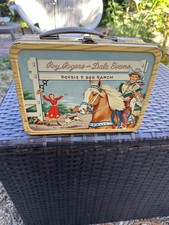 Vintage Roy Rogers and Dale Evans Double R Bar Ranch Lunch Box