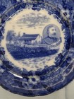 Flow Blue General George Meade's Headquarter Civil War Plate — photo 4