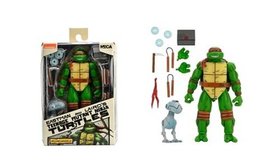NECA TMNT Mirage Comics Michelangelo Actionfigur Return to New York Version