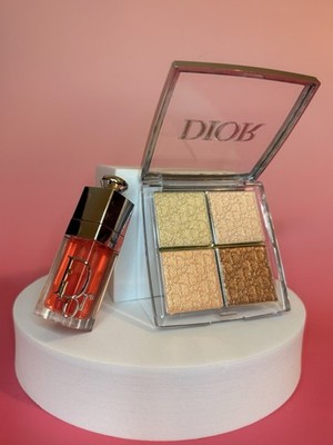 Dior Backstage Glow Face Palette 002 Glitz with Lip Glow Oil